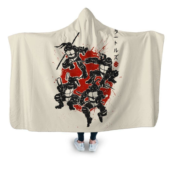 Mutant Warriors Hooded Blanket - Adult / Premium Sherpa