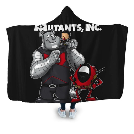 Mutants Inc Hooded Blanket - Adult / Premium Sherpa