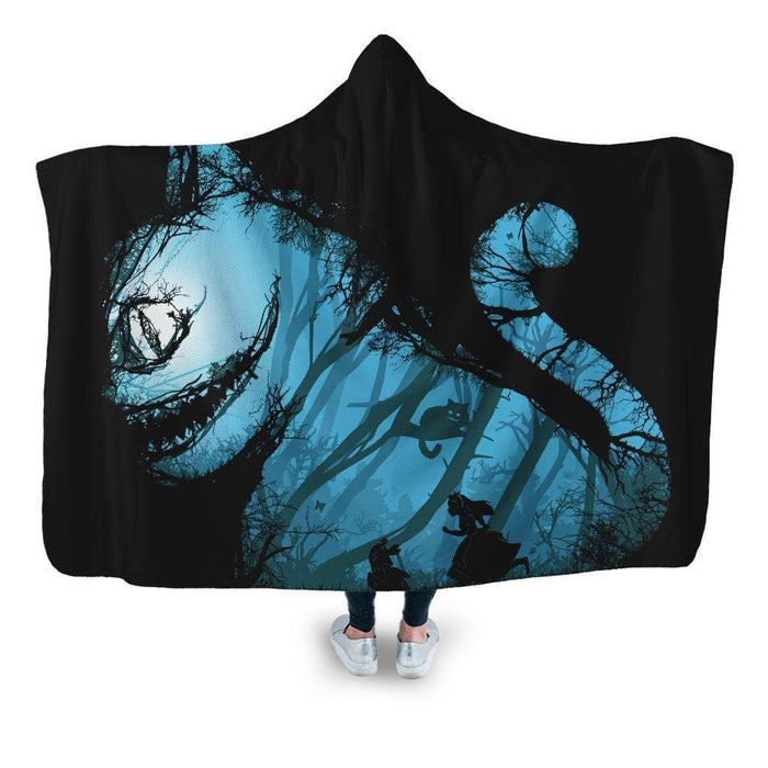 My Crazy Cat Hooded Blanket - Adult / Premium Sherpa