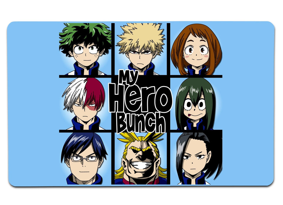 My Hero Bunch Large Mouse Pad