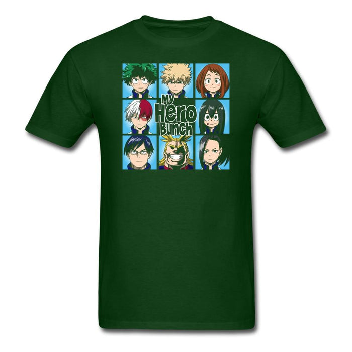 My Hero Bunch Unisex Classic T-Shirt - forest green / S