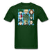 My Hero Bunch Unisex Classic T-Shirt - forest green / S