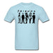 My Hero Friends Inspired Unisex Classic T-Shirt - powder blue / S