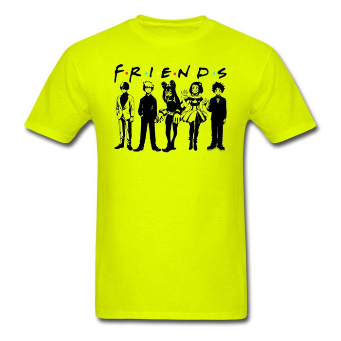 My Hero Friends Inspired Unisex Classic T-Shirt - safety green / S