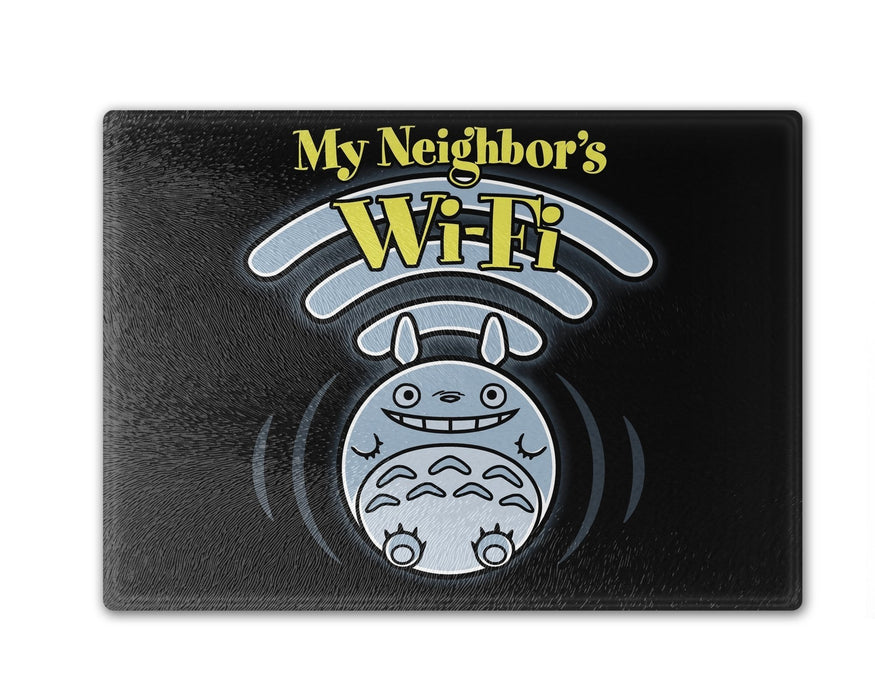 My Neighbors Wifi Cutting Board