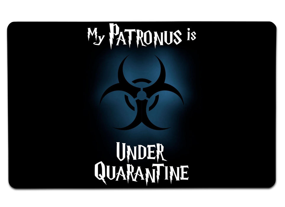 My Patronus Is Under Quarantine Large Mouse Pad