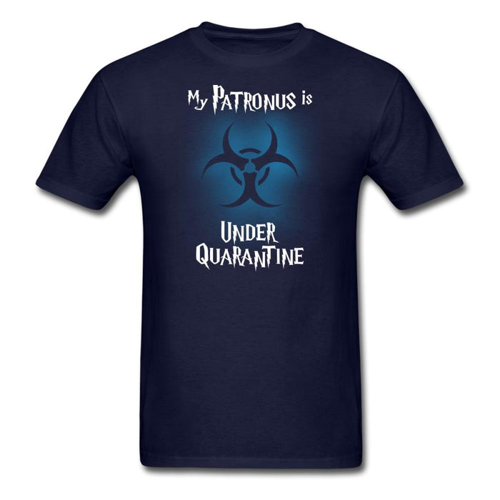 My Patronus is Under Quarantine Unisex Classic T-Shirt - navy / S