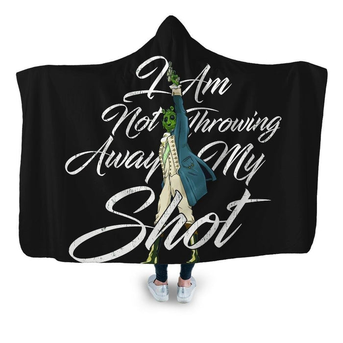 My Shot Hooded Blanket - Adult / Premium Sherpa