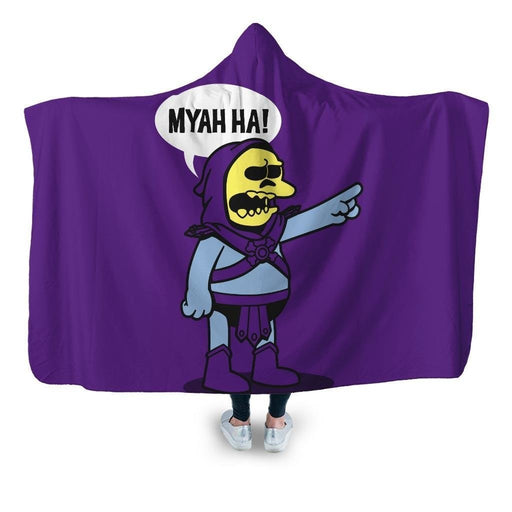 Myah Ha! Hooded Blanket - Adult / Premium Sherpa