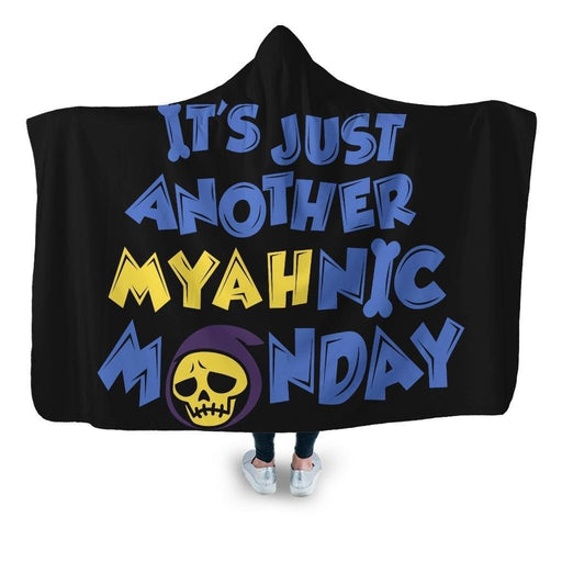 Myhanic Monday Hooded Blanket - Adult / Premium Sherpa