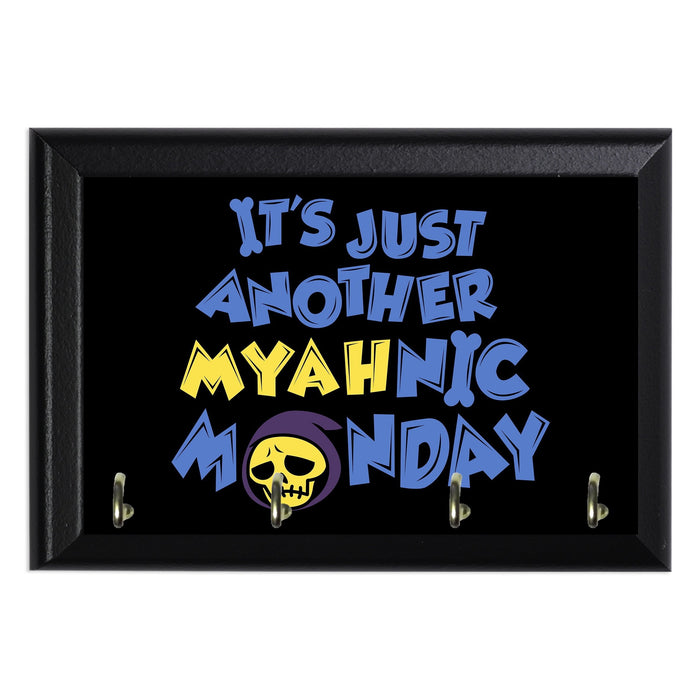 Myhanic Monday Key Hanging Plaque - 8 x 6 / Yes