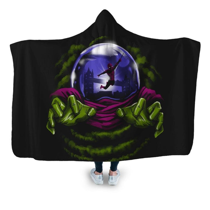 Mysterious Foe Hooded Blanket - Adult / Premium Sherpa