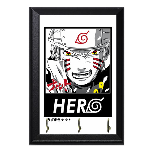 Naruto Hero Key Hanging Plaque - 8 x 6 / Yes