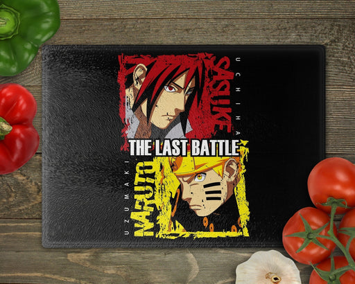 Naruto Vs Sasuke Cutting Board