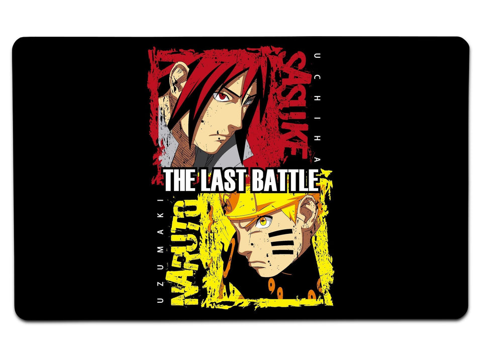 Naruto Vs Sasuke Large Mouse Pad