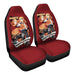 Naruto X Boruto Car Seat Covers - One size