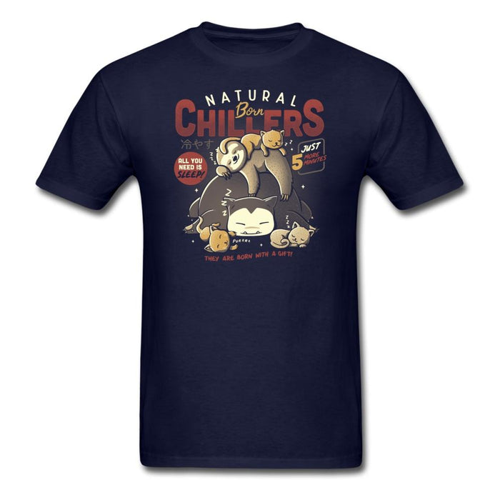 Natural Born Chillers Unisex Classic T-Shirt - navy / S