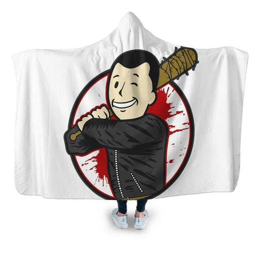 Neaganfallout Hooded Blanket - Adult / Premium Sherpa