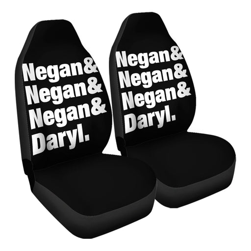 Negan Daryl Car Seat Covers - One size