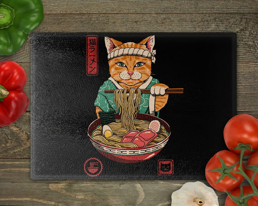 Neko Ramen Cutting Board