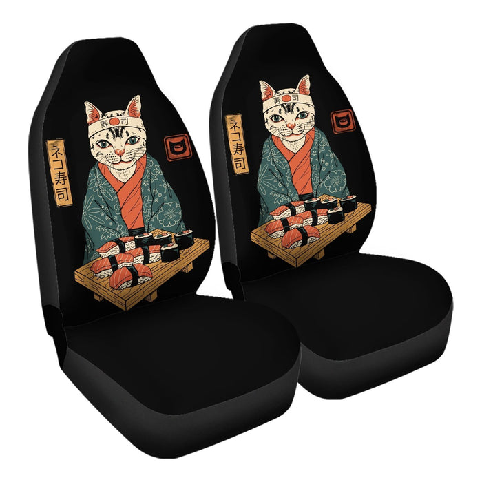 Neko Sushi Bar Car Seat Covers - One size
