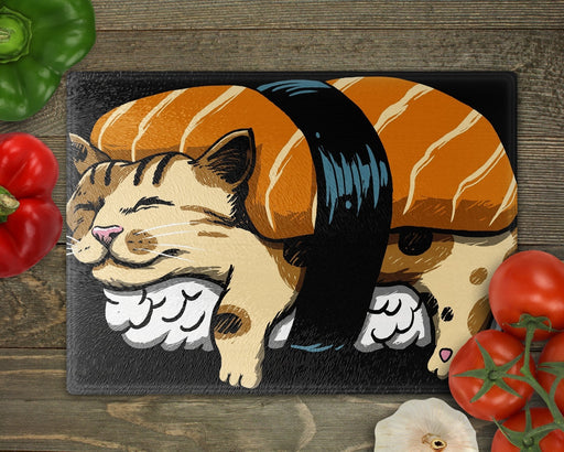 Neko Sushi Cutting Board