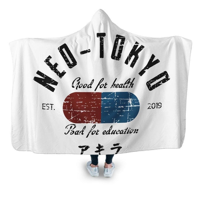 Neo Tokyo Hooded Blanket - Adult / Premium Sherpa