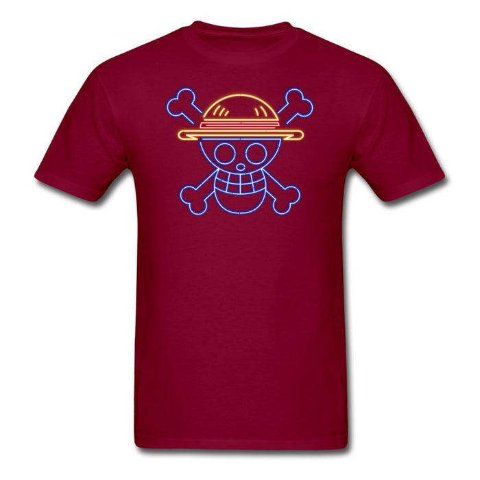 Neon Straw Hat Unisex Classic T-Shirt - burgundy / S