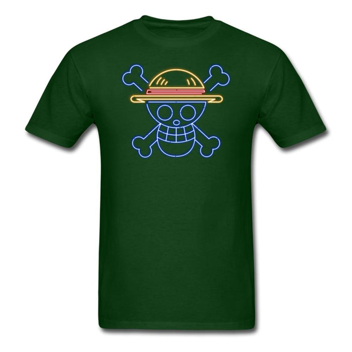 Neon Straw Hat Unisex Classic T-Shirt - forest green / S