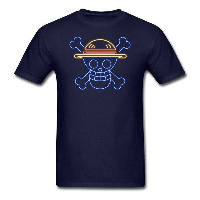 Neon Straw Hat Unisex Classic T-Shirt - navy / S