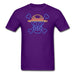 Neon Straw Hat Unisex Classic T-Shirt - purple / S
