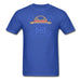 Neon Straw Hat Unisex Classic T-Shirt - royal blue / S