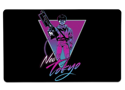 Neon Tokyo Large Mouse Pad