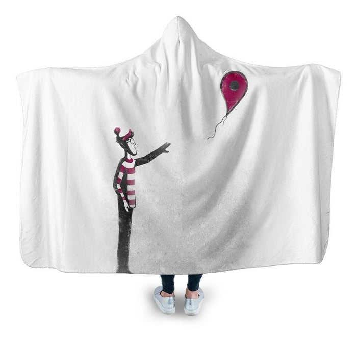 Never Found! Hooded Blanket - Adult / Premium Sherpa