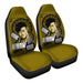 Nicolas Brown Car Seat Covers - One size