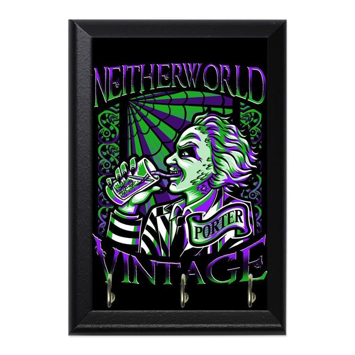 Nietherworld Vintage Decorative Wall Plaque Key Holder Hanger - 8 x 6 / Yes