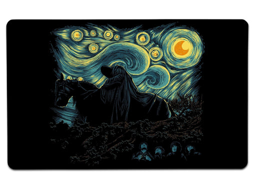 Nightfall In Middle Earth Large Mouse Pad
