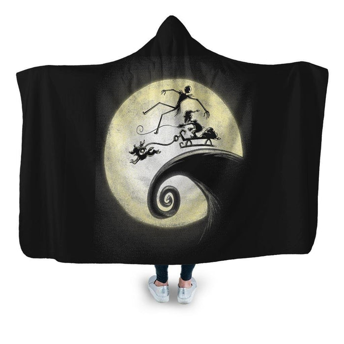 Nightmare Before Grinchmas Hooded Blanket - Adult / Premium Sherpa