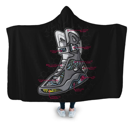 Nike Mags Anatomy Hooded Blanket - Adult / Premium Sherpa