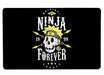 Ninja Forever Large Mouse Pad