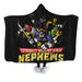 Ninja Nephews Hooded Blanket - Adult / Premium Sherpa