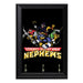 Ninja Nephews Wall Plaque Key Holder - 8 x 6 / Yes