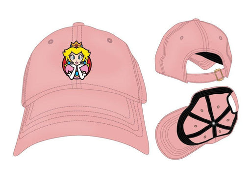 Nintendo Pink Princess Peach Adjustable Dad Hat