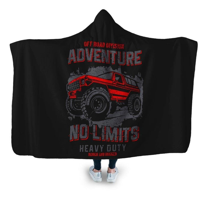 No Limits Hooded Blanket - Adult / Premium Sherpa