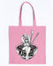 Noodle Girl Canvas Tote - Pink / M