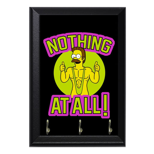 Nothing At All Key Hanging Plaque - 8 x 6 / Yes
