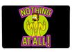 Nothing At All Large Mouse Pad