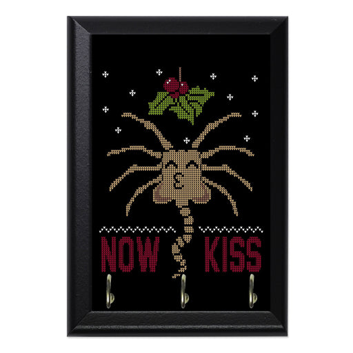 Now Kiss Key Hanging Plaque - 8 x 6 / Yes