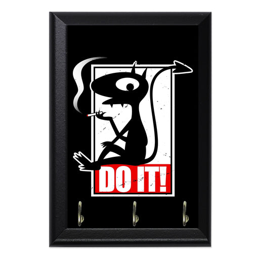 Obey The Demon Key Hanging Plaque - 8 x 6 / Yes