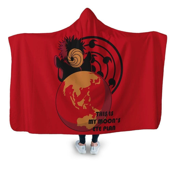 Obito Chibi Hooded Blanket - Adult / Premium Sherpa